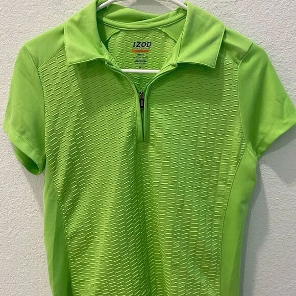 Izod Green Golf Polo Size M - Picture 2 of 7